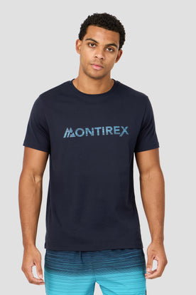 Trail M Logo T-Shirt - Midnight Blue