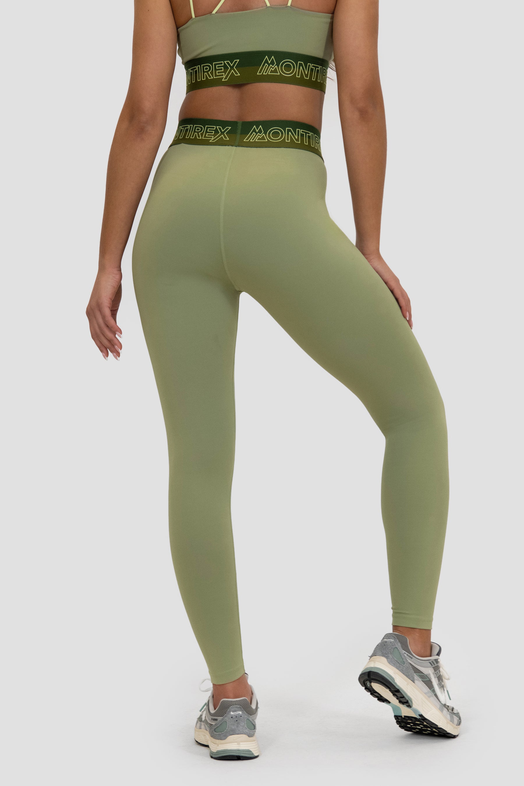 Icon Contrast Legging - Fleck/Boreal/Valdivian