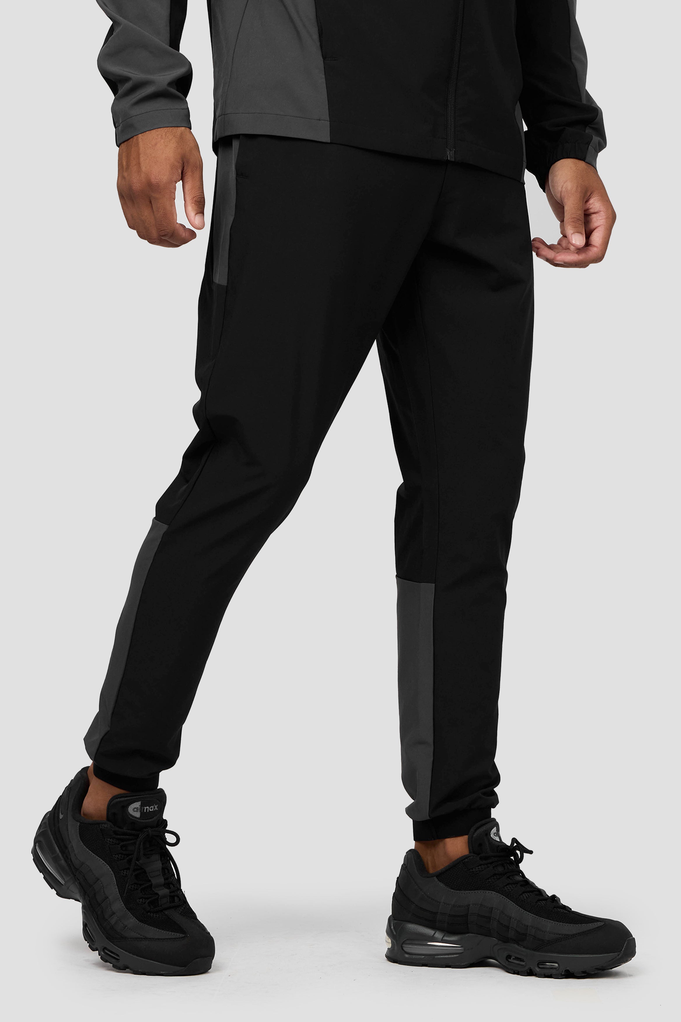 Montirex Torrent Pant: Premium Gymwear in Asphalt/Black
