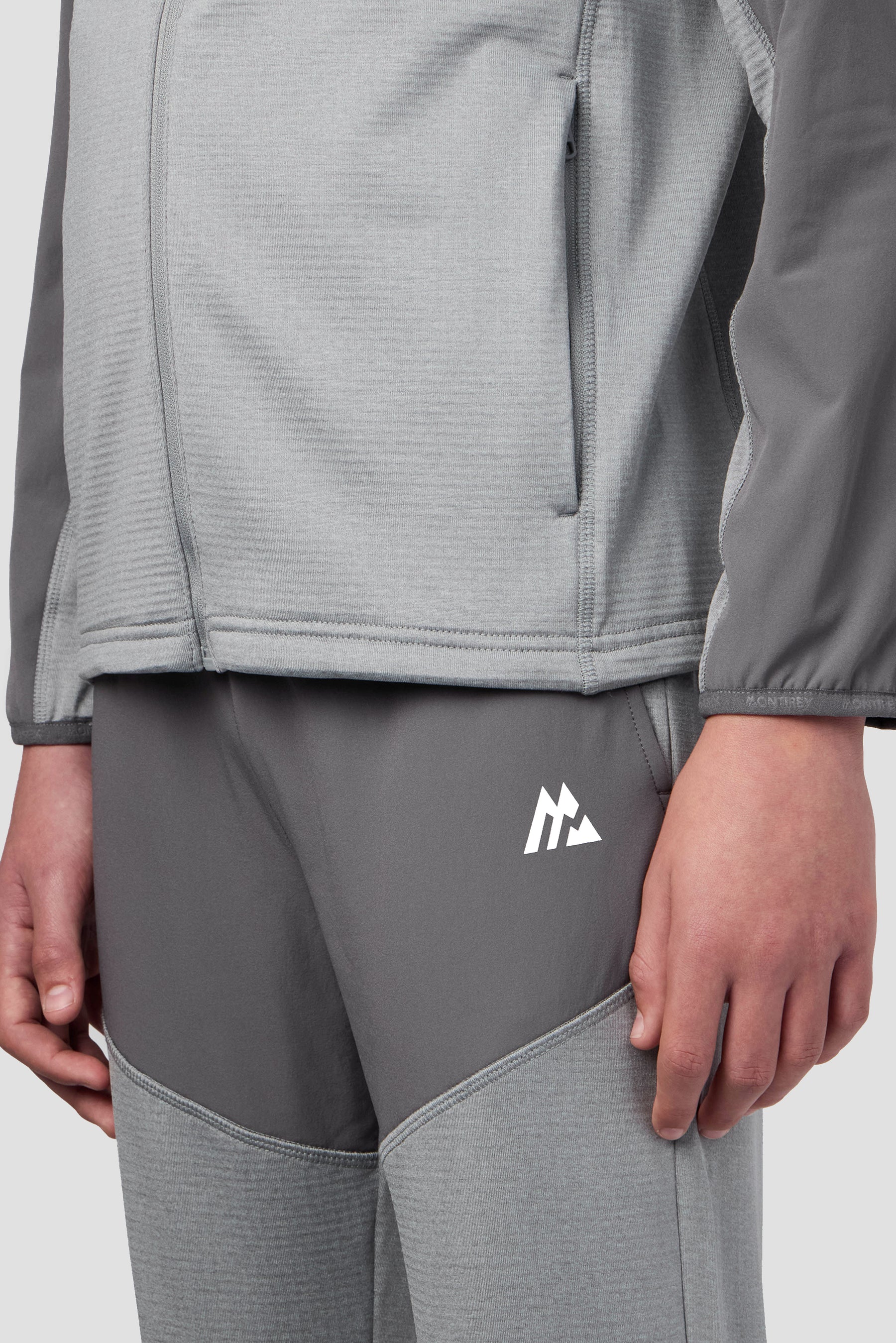 Boys Valen Jogger - Platinum Grey Marl/Cement Grey