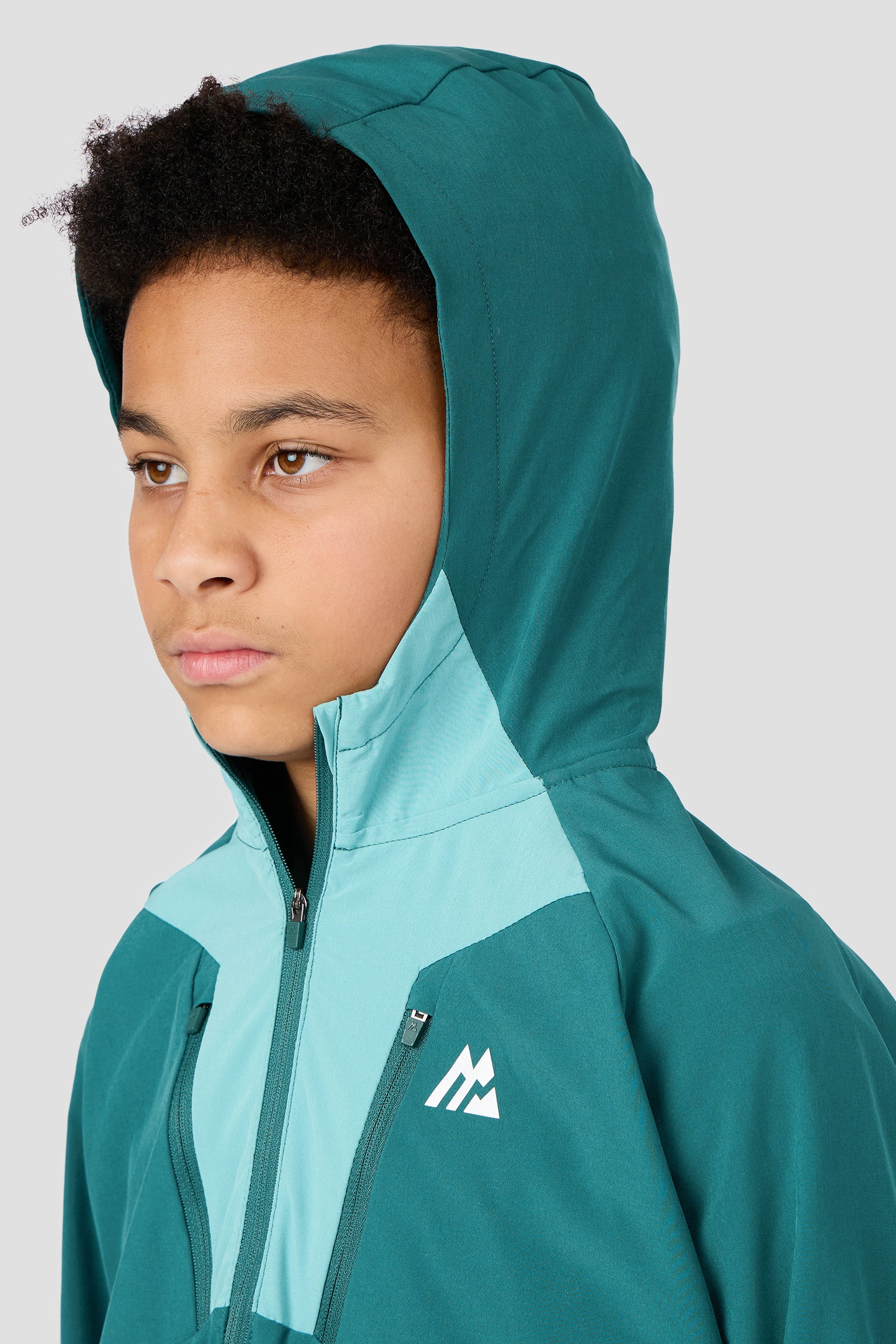 Boys Alt Jacket - Ocean Abyss/Steel Teal