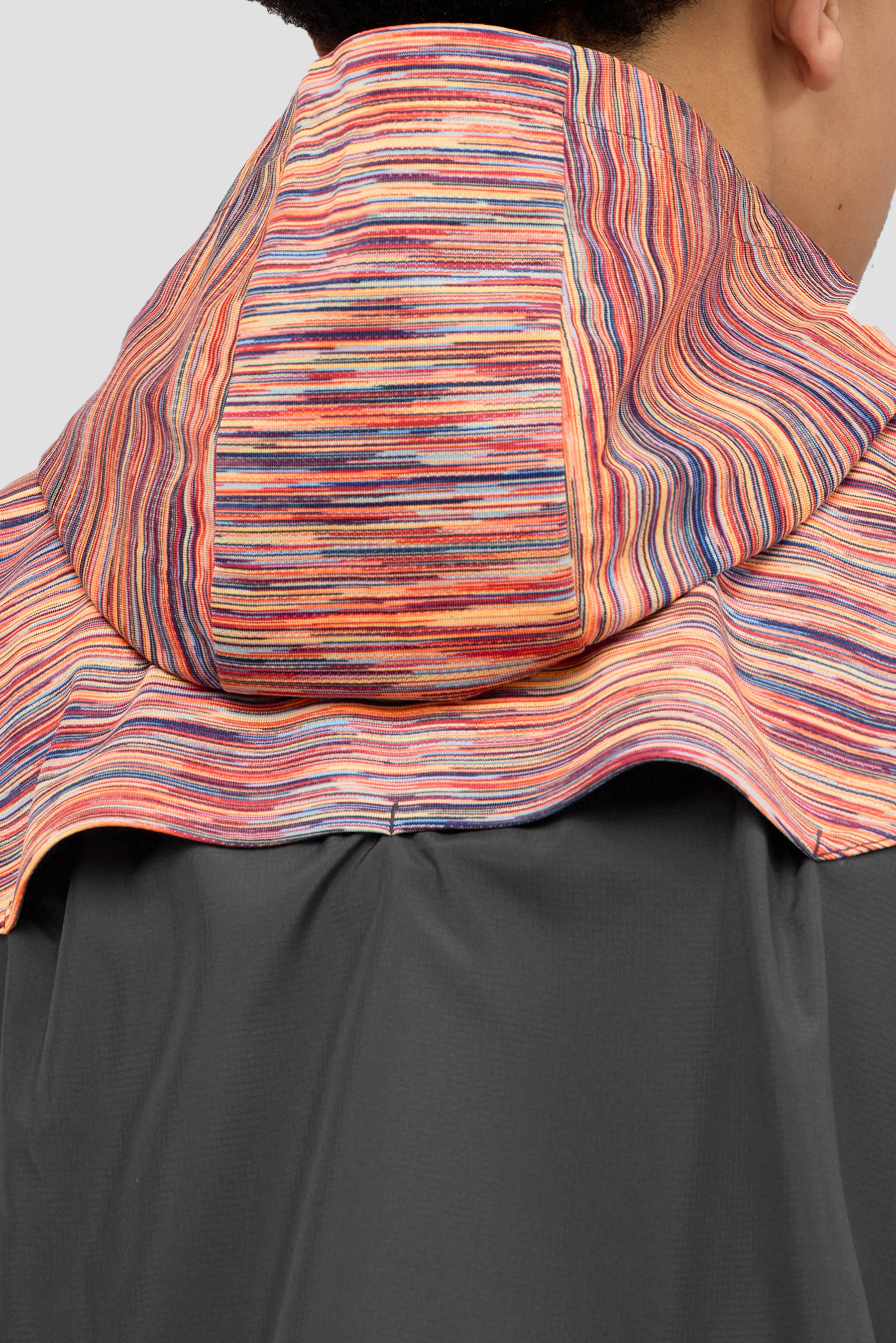 Boys Trail 2.0 Windbreaker - Grey/Orange/Red/Blue