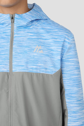 Boys Trail 2.0 Windbreaker - Grey/Blue/White