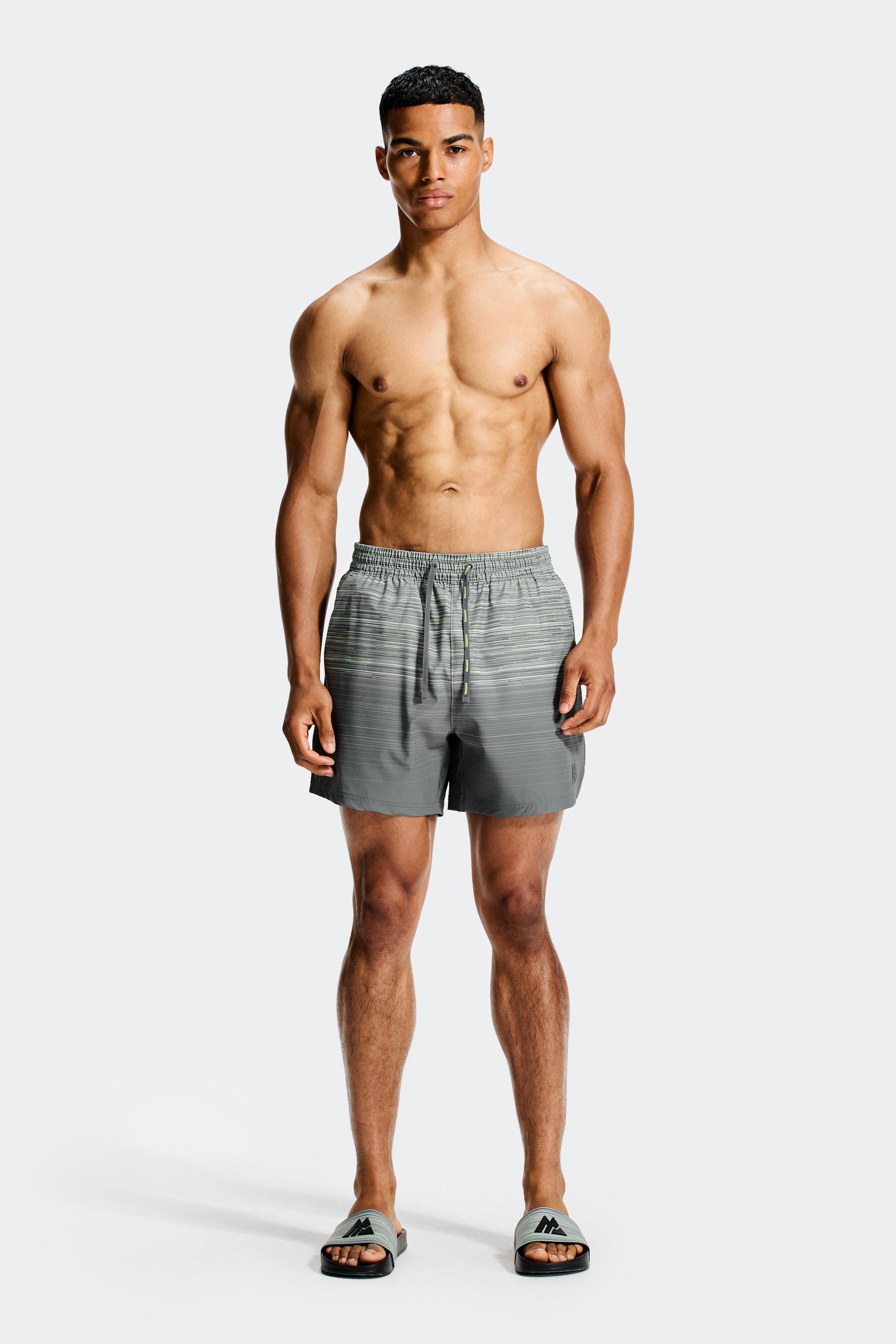Trail Swim Short - Neon Green/Asphalt