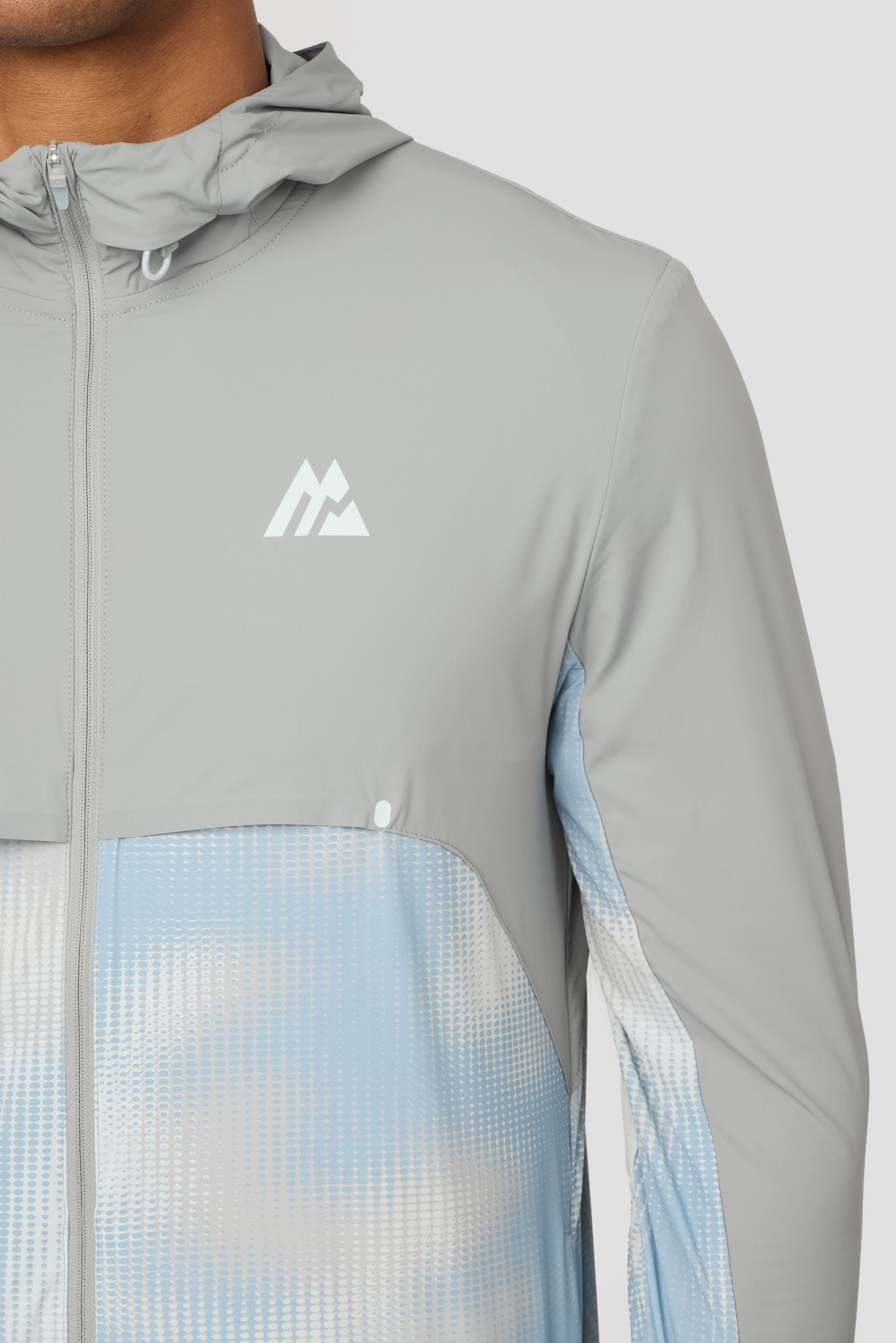 MTX Run Disperse Windbreaker - Platinum Grey