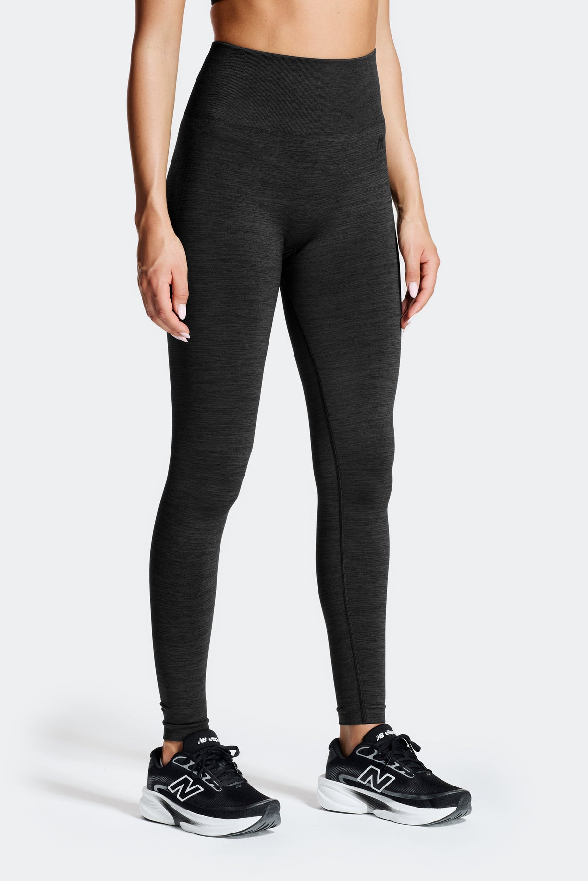 Trail Seamless Legging - Black Marl