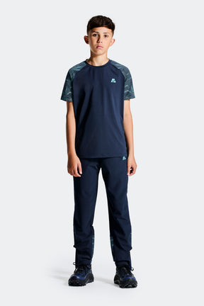 Boys Energy T-Shirt - Midnight Blue/Neon Sky