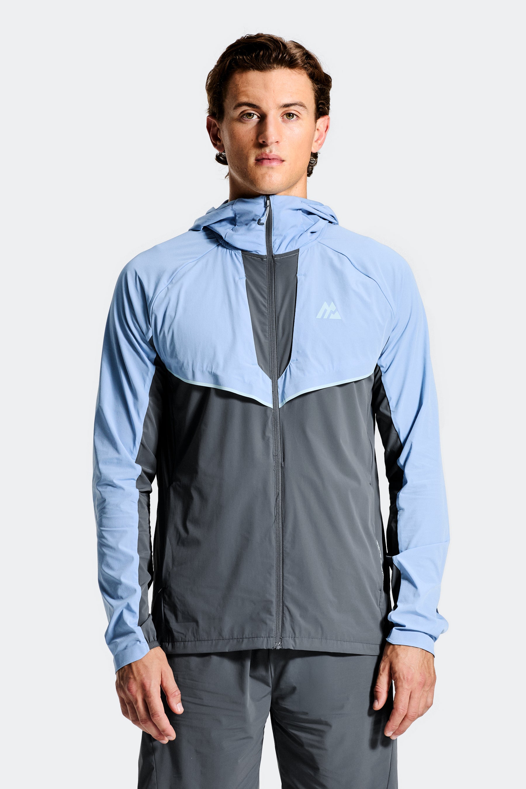 MTX Trail Traction Windbreaker - Cloudy Blue/Slate Grey