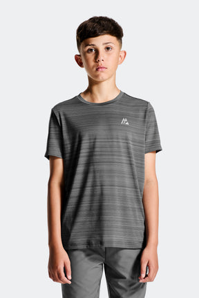 Boys Drift T-Shirt - Cement Grey/Asphalt