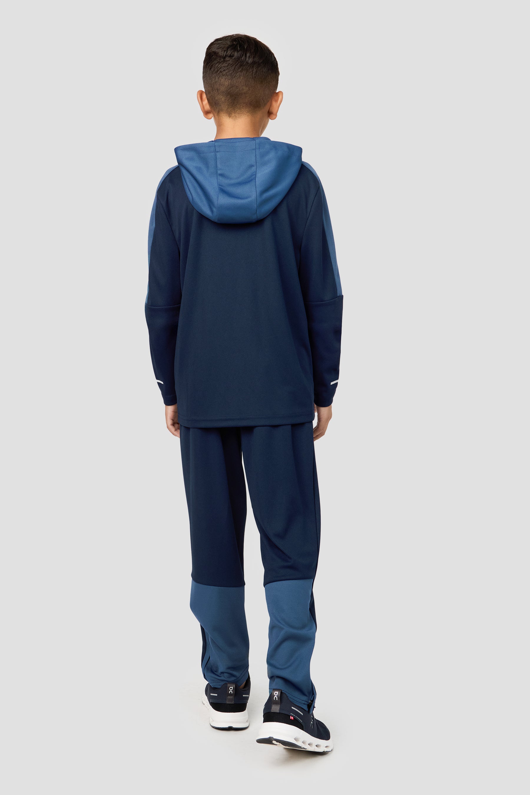 Boys Pace Tracksuit - Midnight Blue/Naval