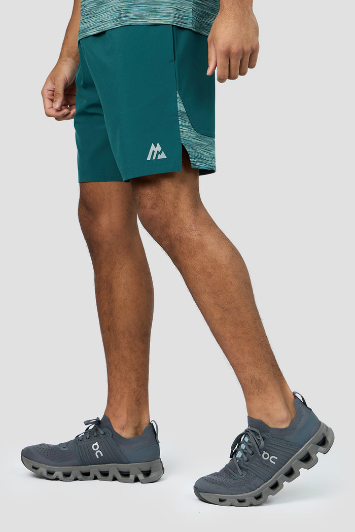 Trail Panel 2.0 Short - Light Teal Multi