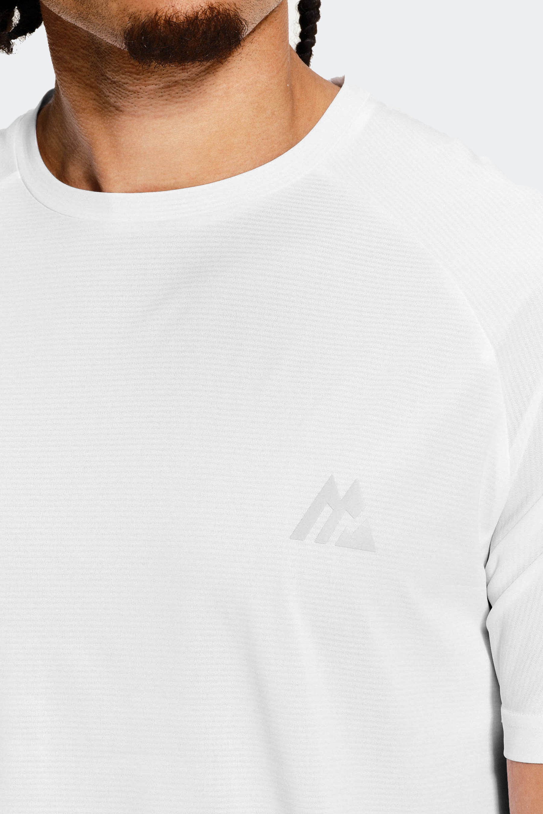 Syntra T-Shirt - White/Platinum Grey