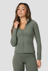 Form Full Zip - Dark Olive