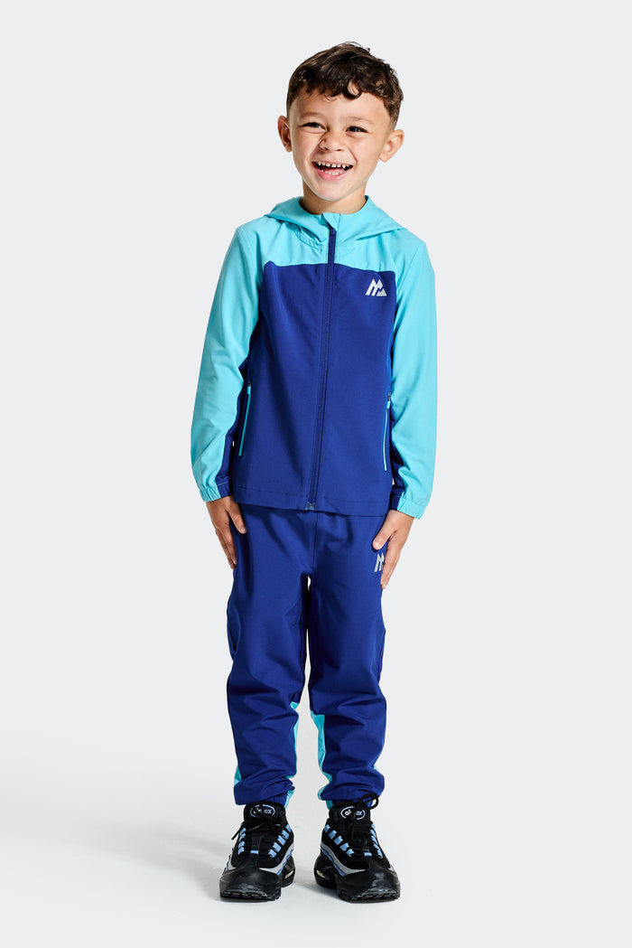Infant Boy's Pacer Jacket/Pant Set - Marine Blue/Neon Sky