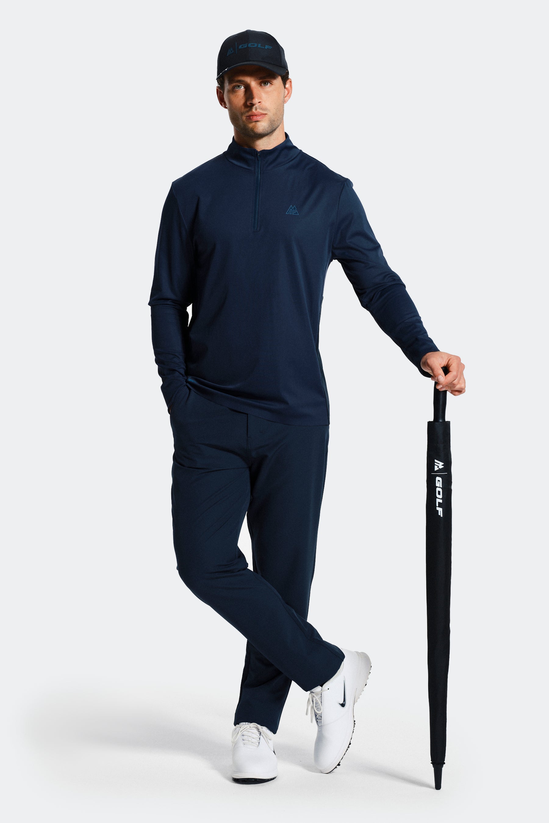Golf 1/4 Zip - Midnight Blue/Navy Void