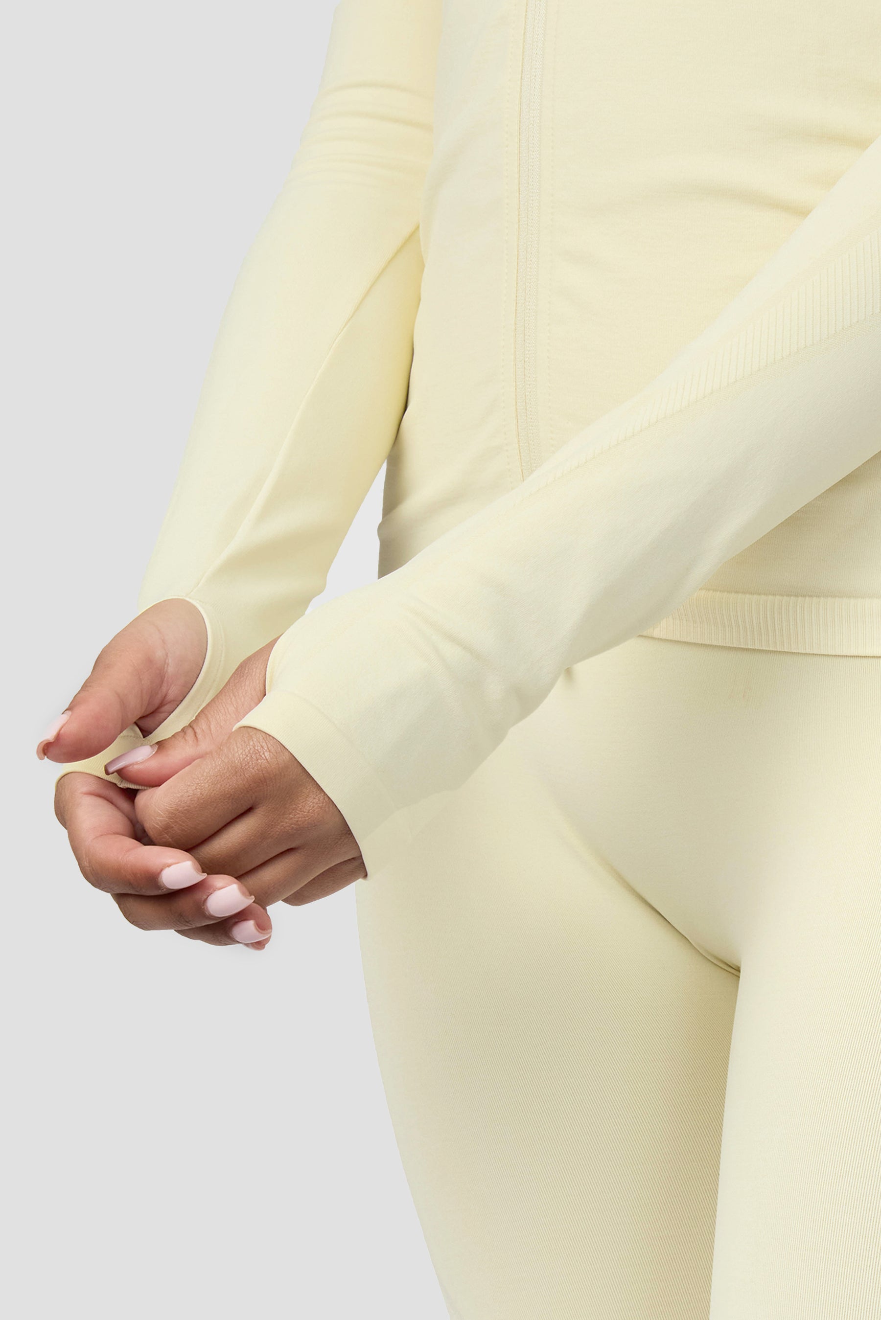 Evolve 2.0 Seamless Full Zip - Vanilla Foam