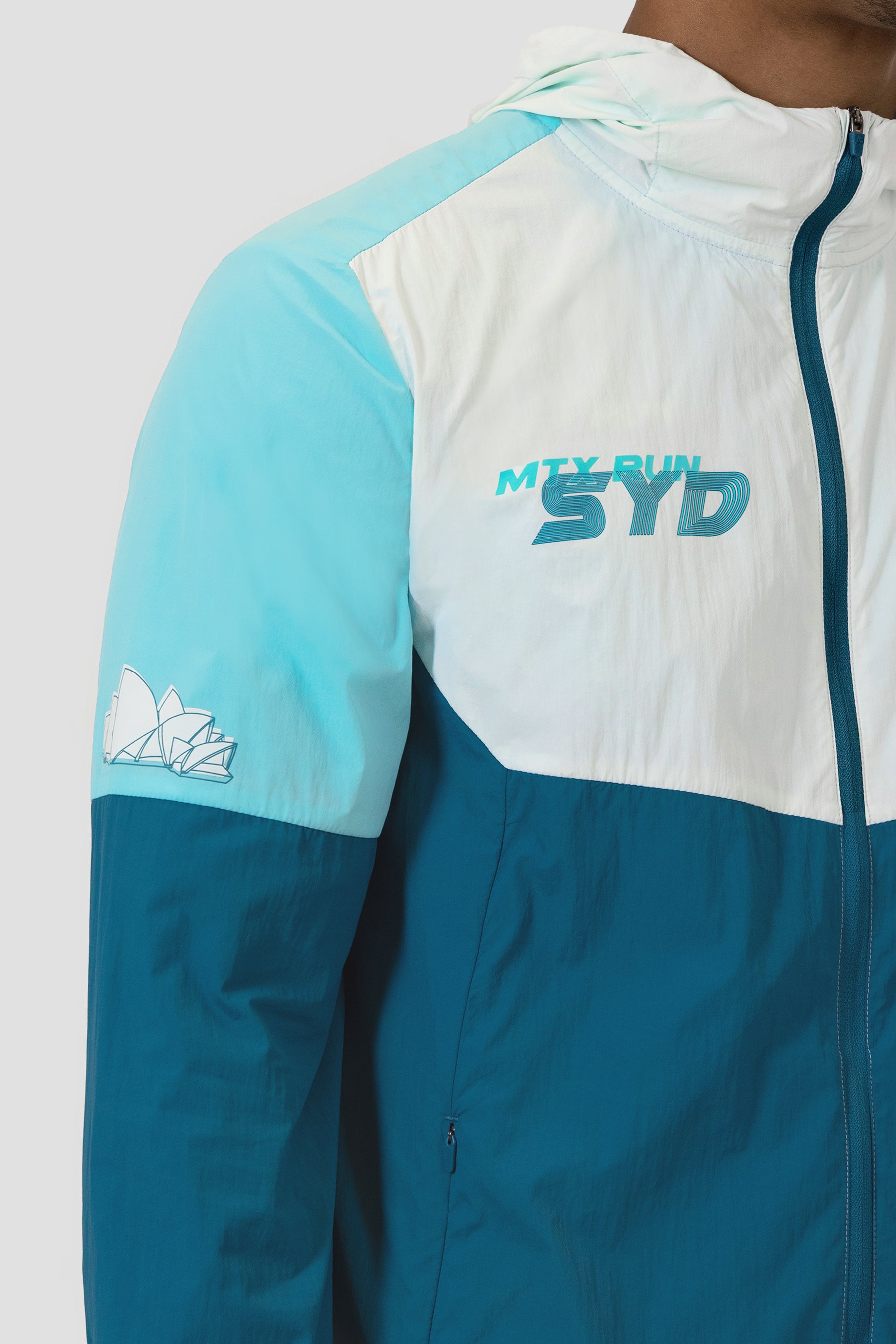 MTX Run City Sydney Jacket - Atlantic/Peyto/Breeze