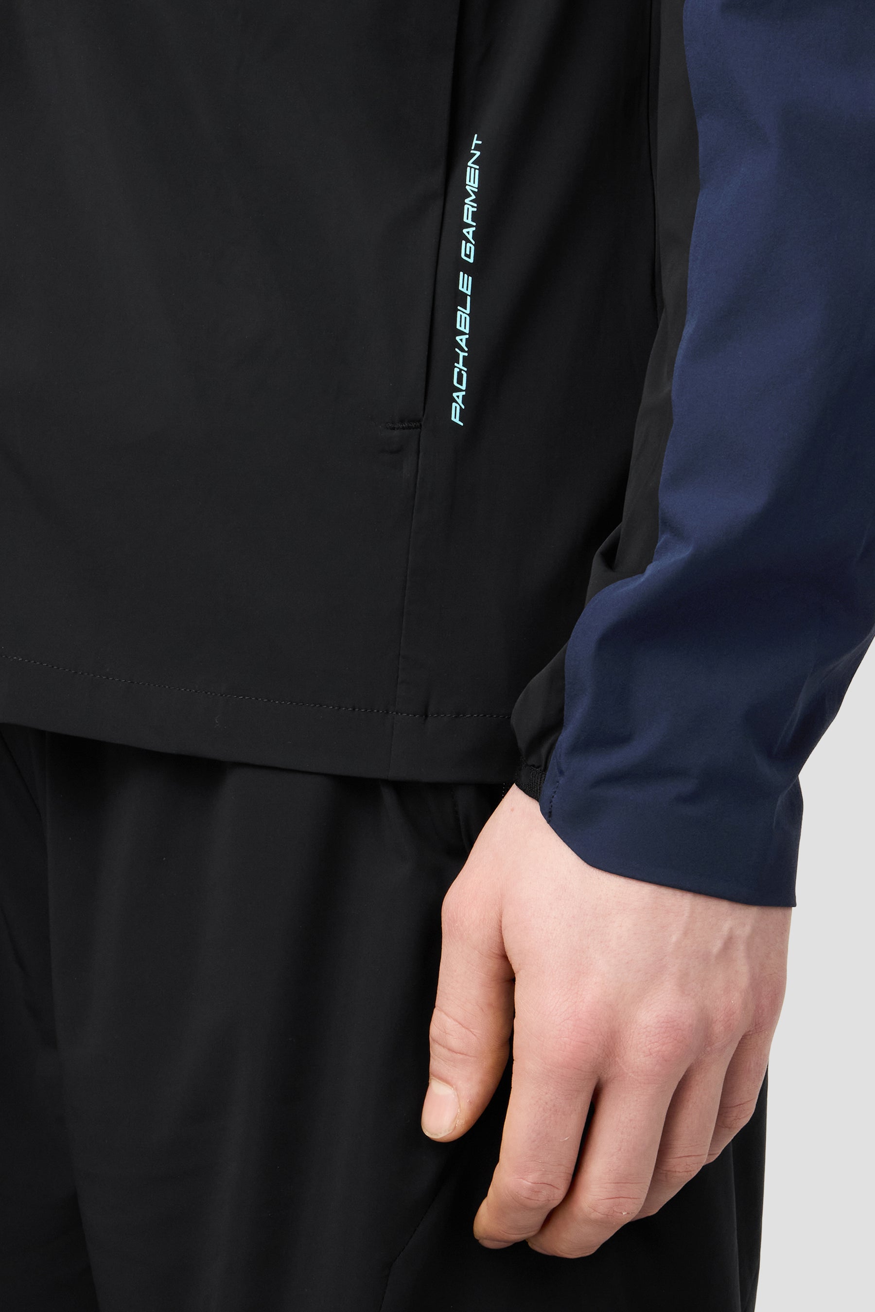 MTX Trail Traction Windbreaker - Black/Midnight Blue