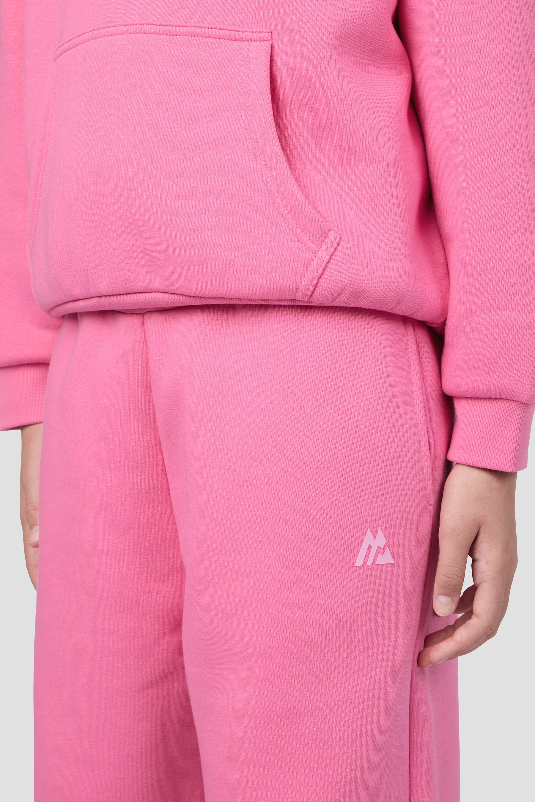 Girls Vibe Wide Leg Jogger - Framboise