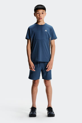 Boys Scope Short - Naval/Cement Grey