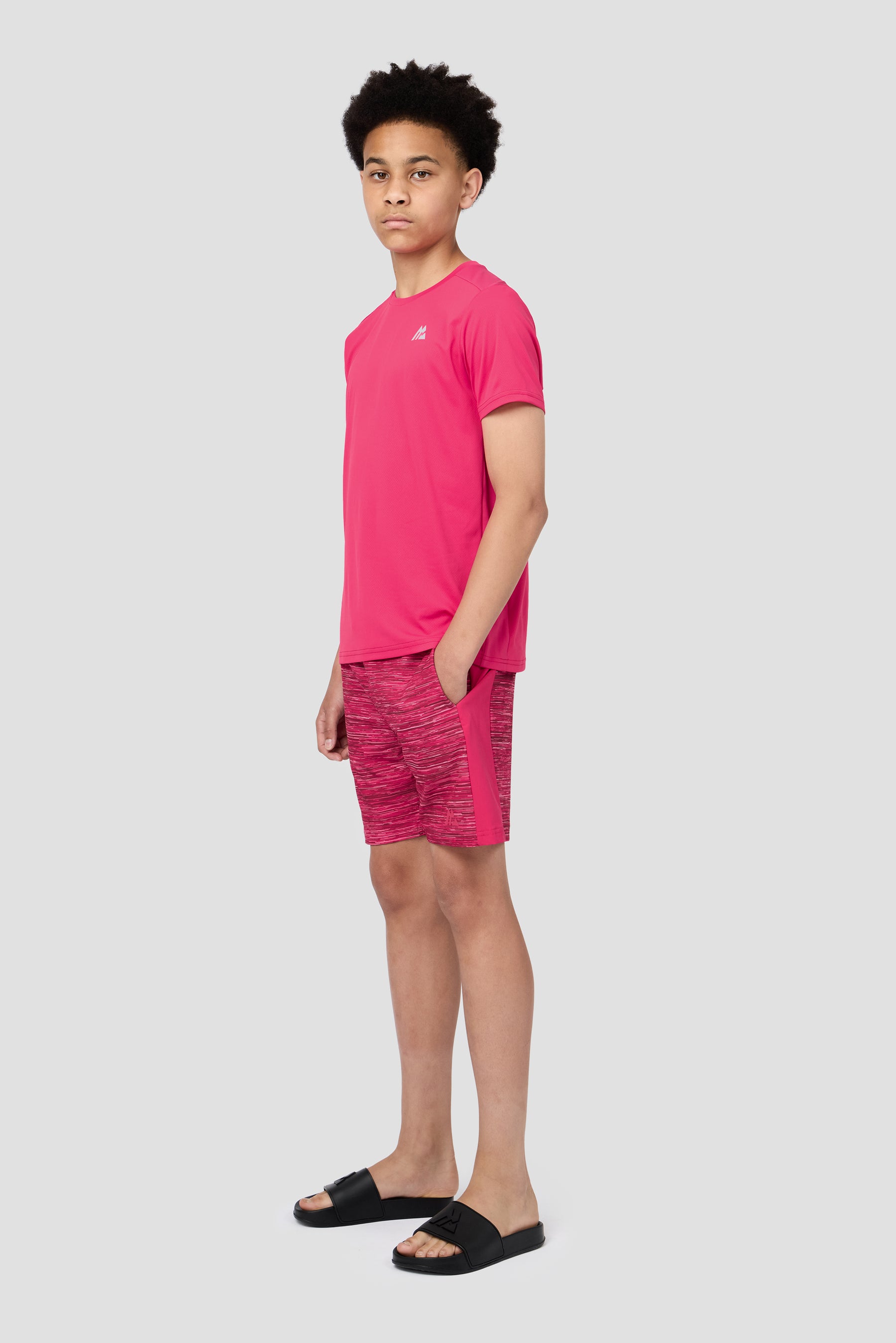 Boys Trail Swim Short - Cerise