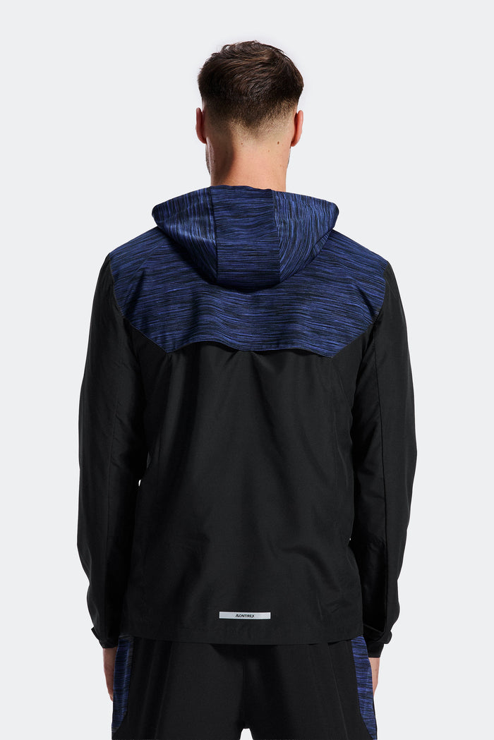 Trail 3.0 Windbreaker - Black/Navy/Blue