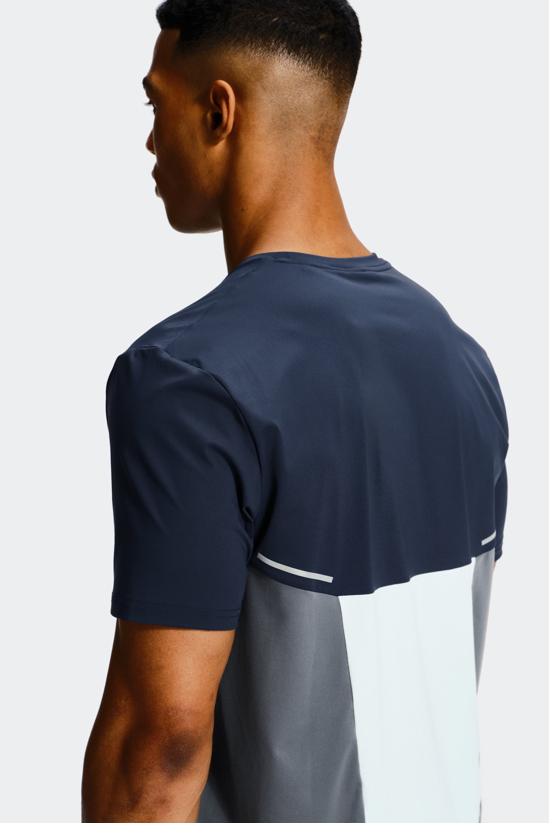 Strive T-Shirt - Midnight Blue/Slate Grey/Water Spring