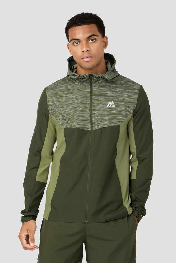 Trail Windbreaker - Khaki Multi