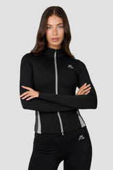 Stride Full Zip Jacket - Black/Basalt/Asphalt