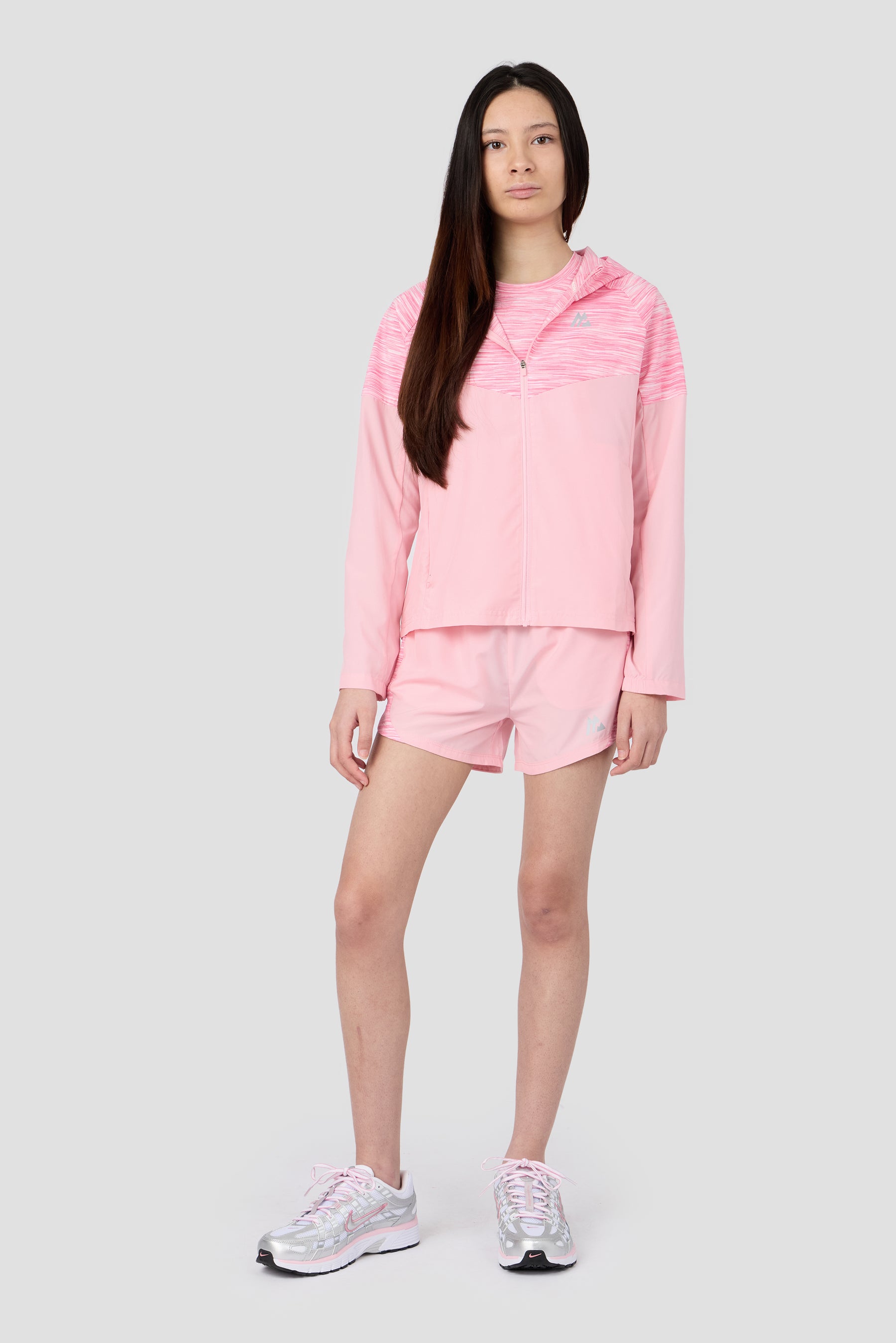 Girls Trail Windbreaker - Pink Blossom Multi