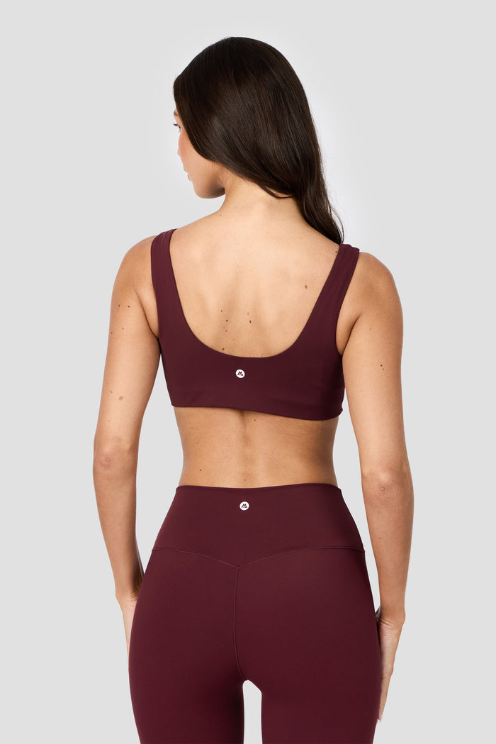 Form Sports Bra - Malbec