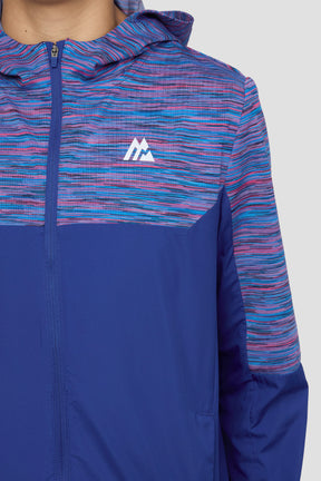 Boys Trail Windbreaker - Blue/Navy/Pink