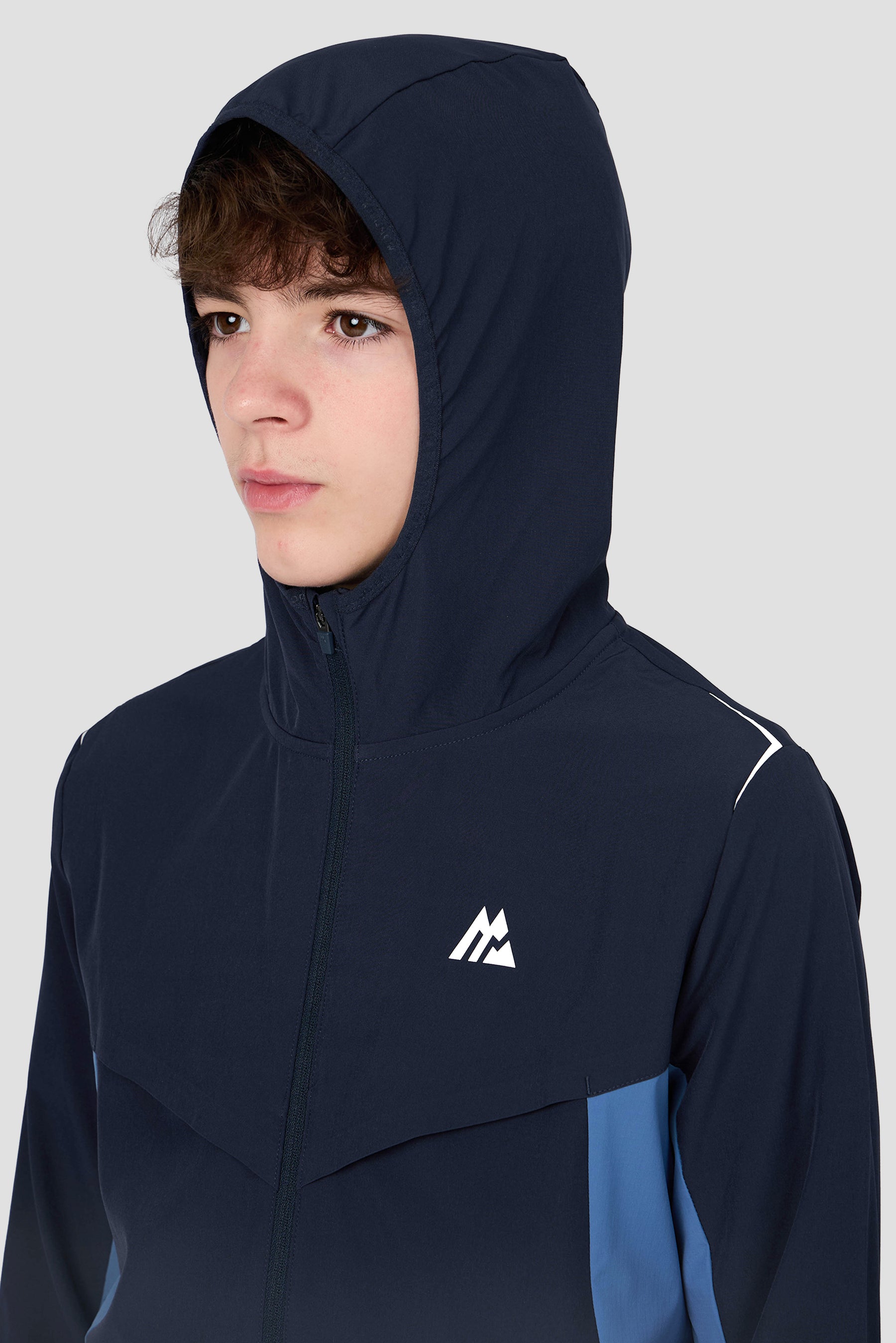 Boys Scope Jacket - Midnight Blue/Charcoal Blue