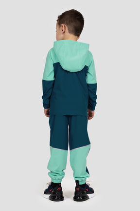 Infants Trek Woven Jacket/Pants Set - Fluorite/Abyssal