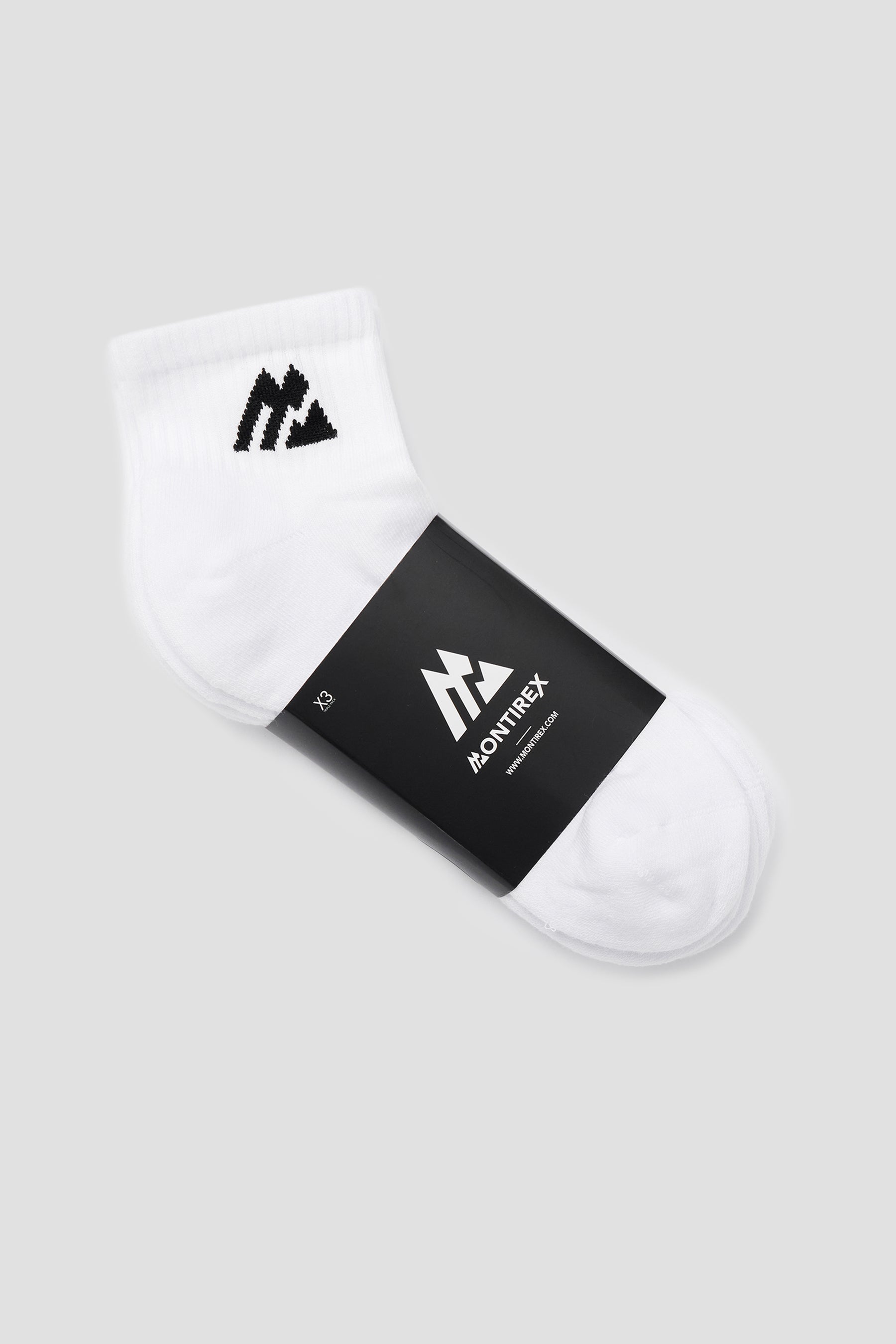 Ankle Socks 3 Pack - White