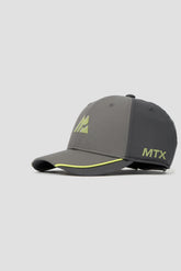 Junior Pace 2.0 Cap - Cement Grey/Asphalt/Electric Lime