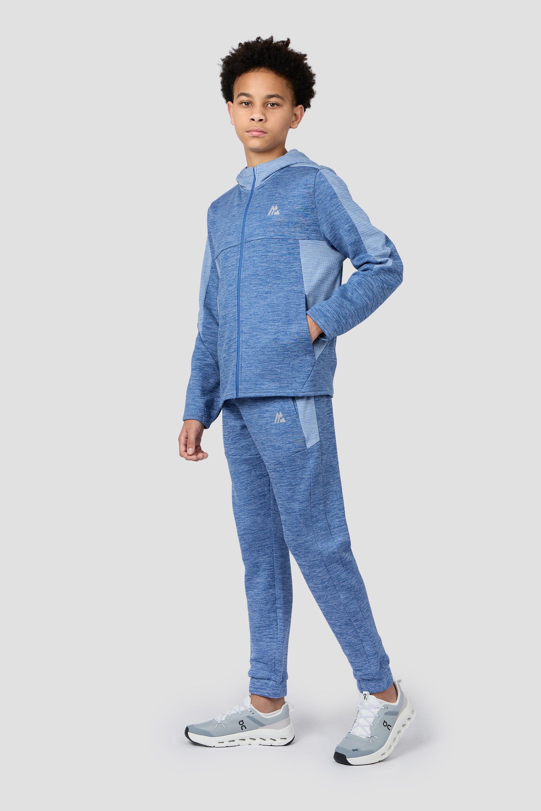 Boys Vantage Jogger - Charcoal Blue/Cloudy Blue