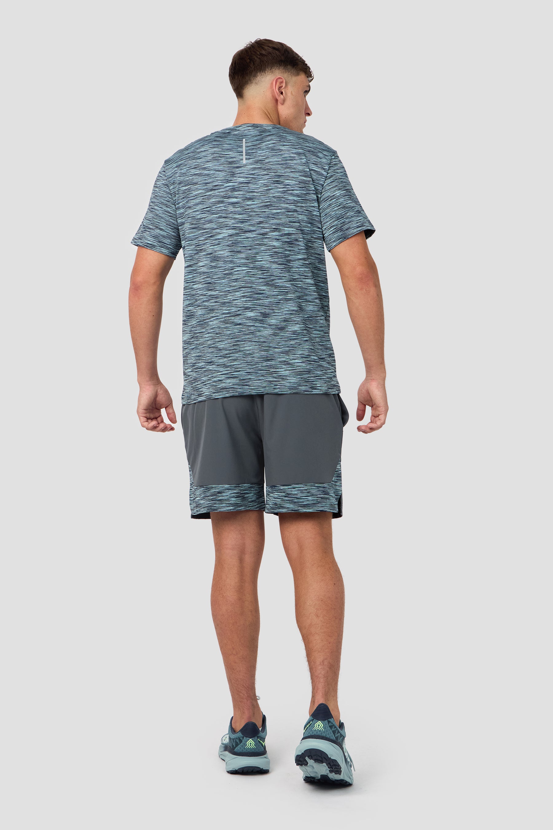 Trail T-Shirt - Grey/Blue/Navy