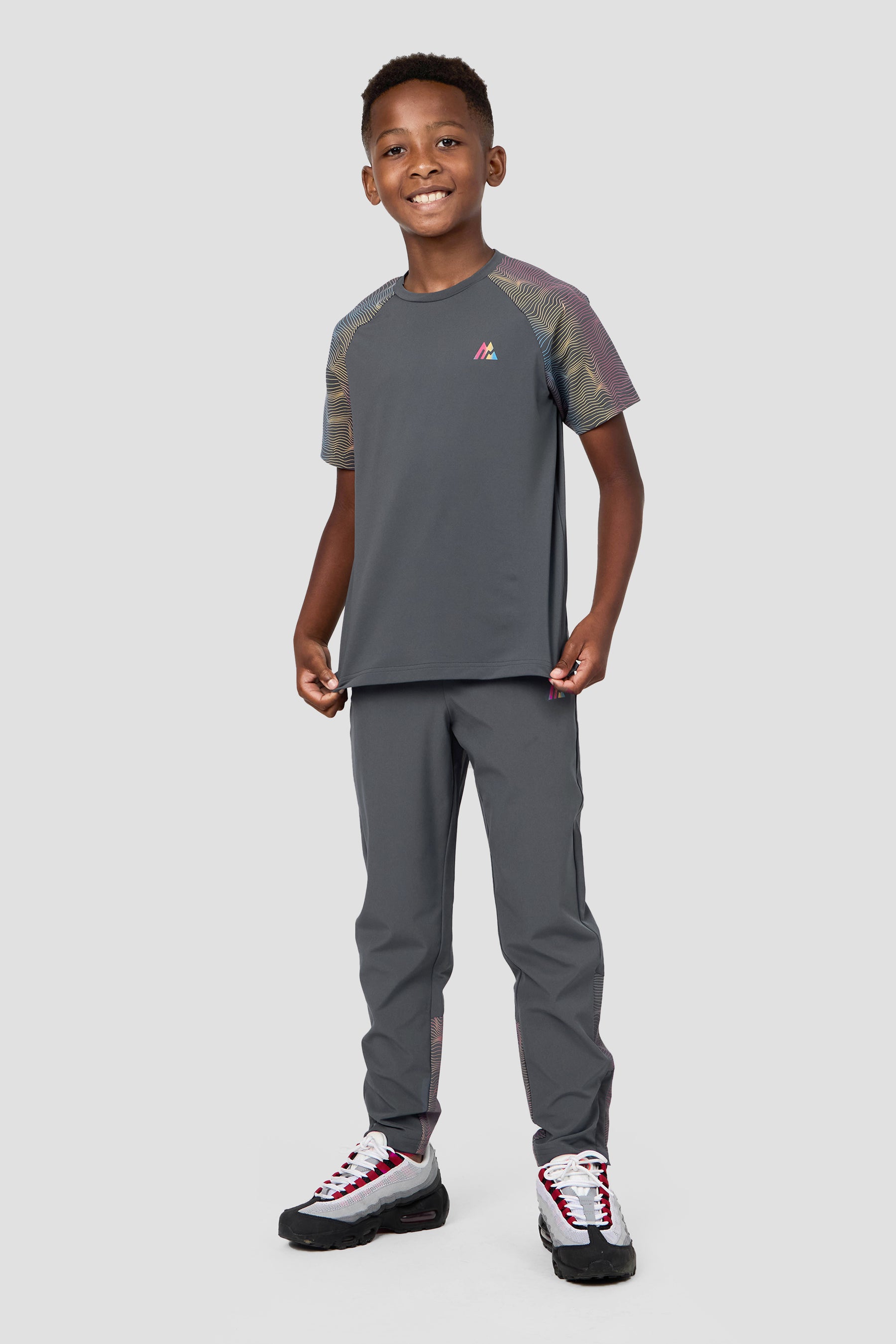 Boys Energy T-Shirt - Slate Grey