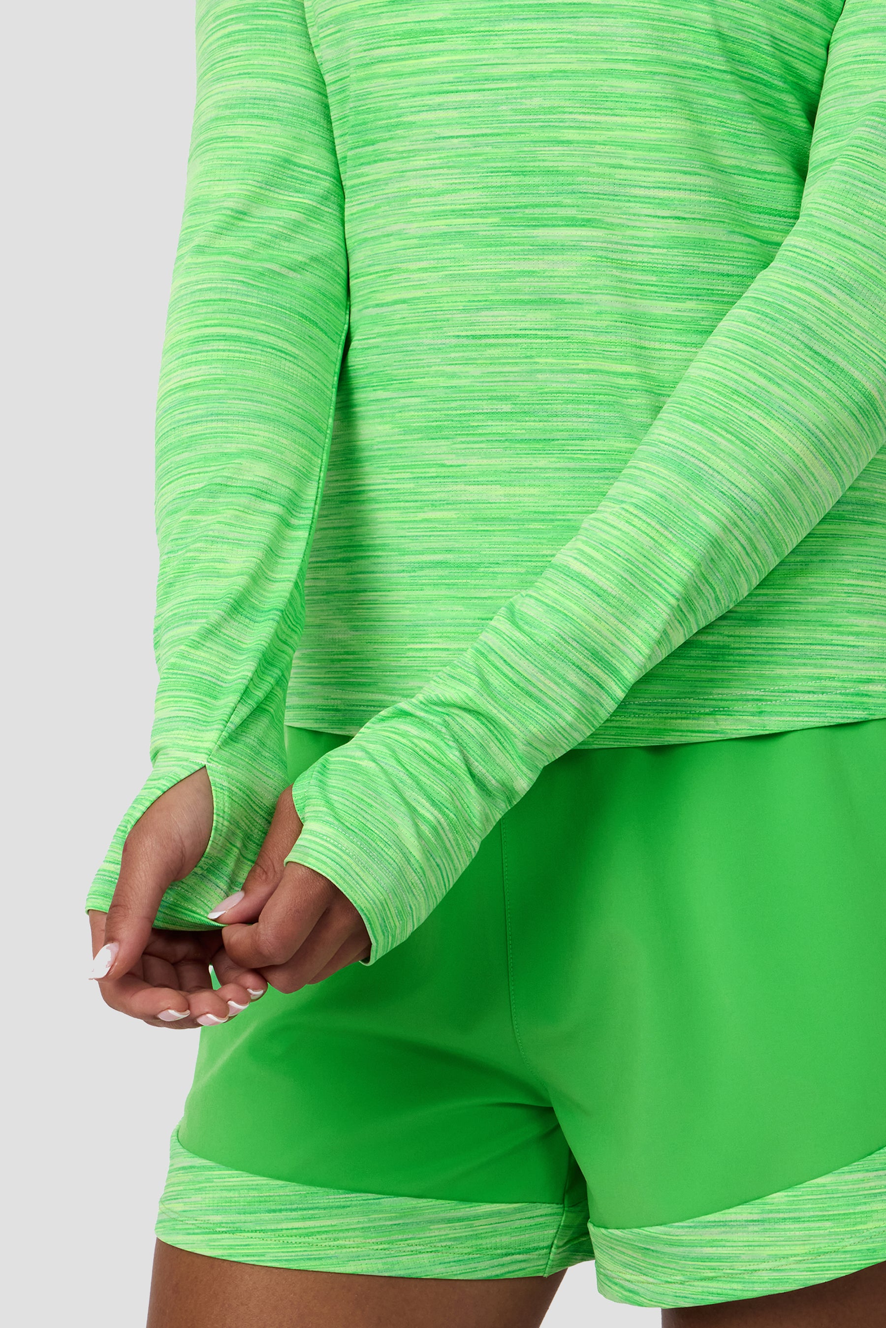 Women's Trail 1/4 Zip - Green Multi
