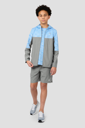 Boys Trail T-Shirt - Blue/White