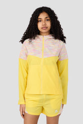 Girls Trail Windbreaker - Yellow/Lilac/Pink