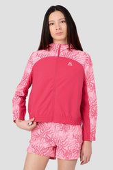 Girls Spin Windbreaker - Bouquet/Sweet Pink