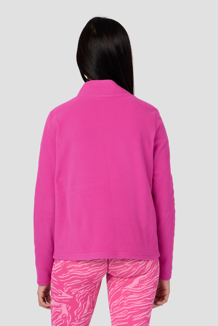 Girls Everest Oversized 1/4 Zip Fleece - Anastasia