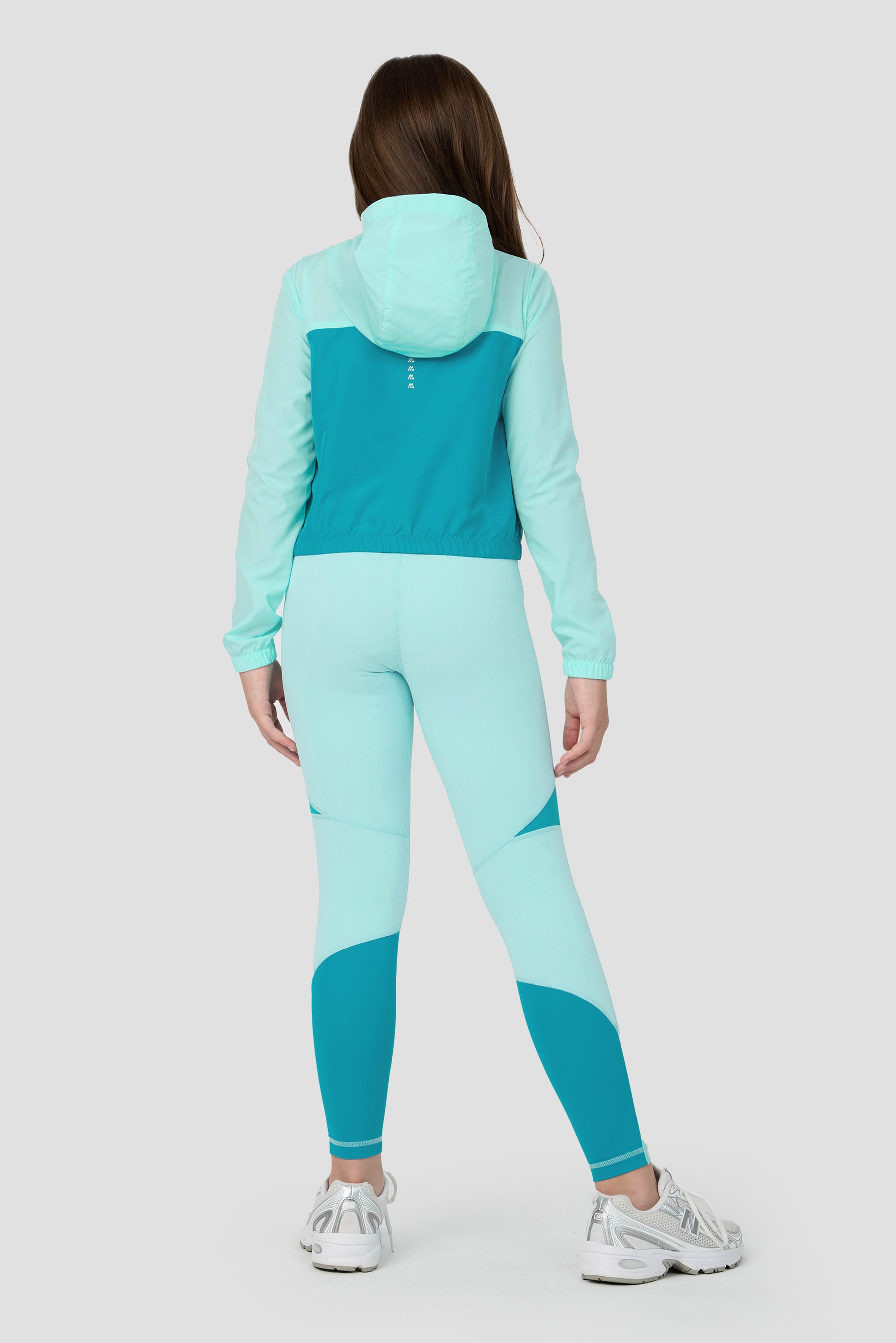 Girls Pace 2.0 Windbreaker - Arctic Blue/Pacific