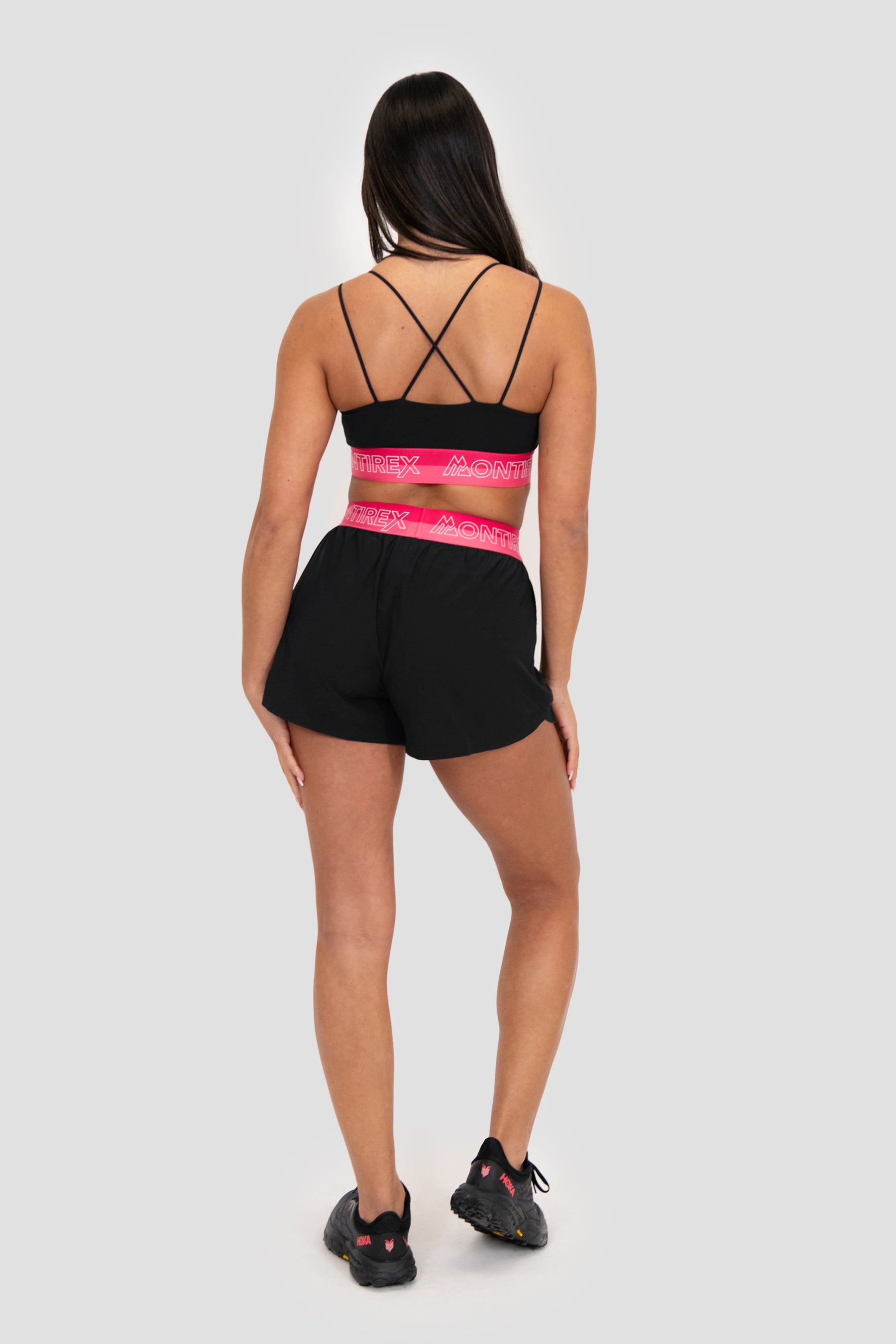 Icon Contrast Short - Black/Strawberry Soda/Persian Pink