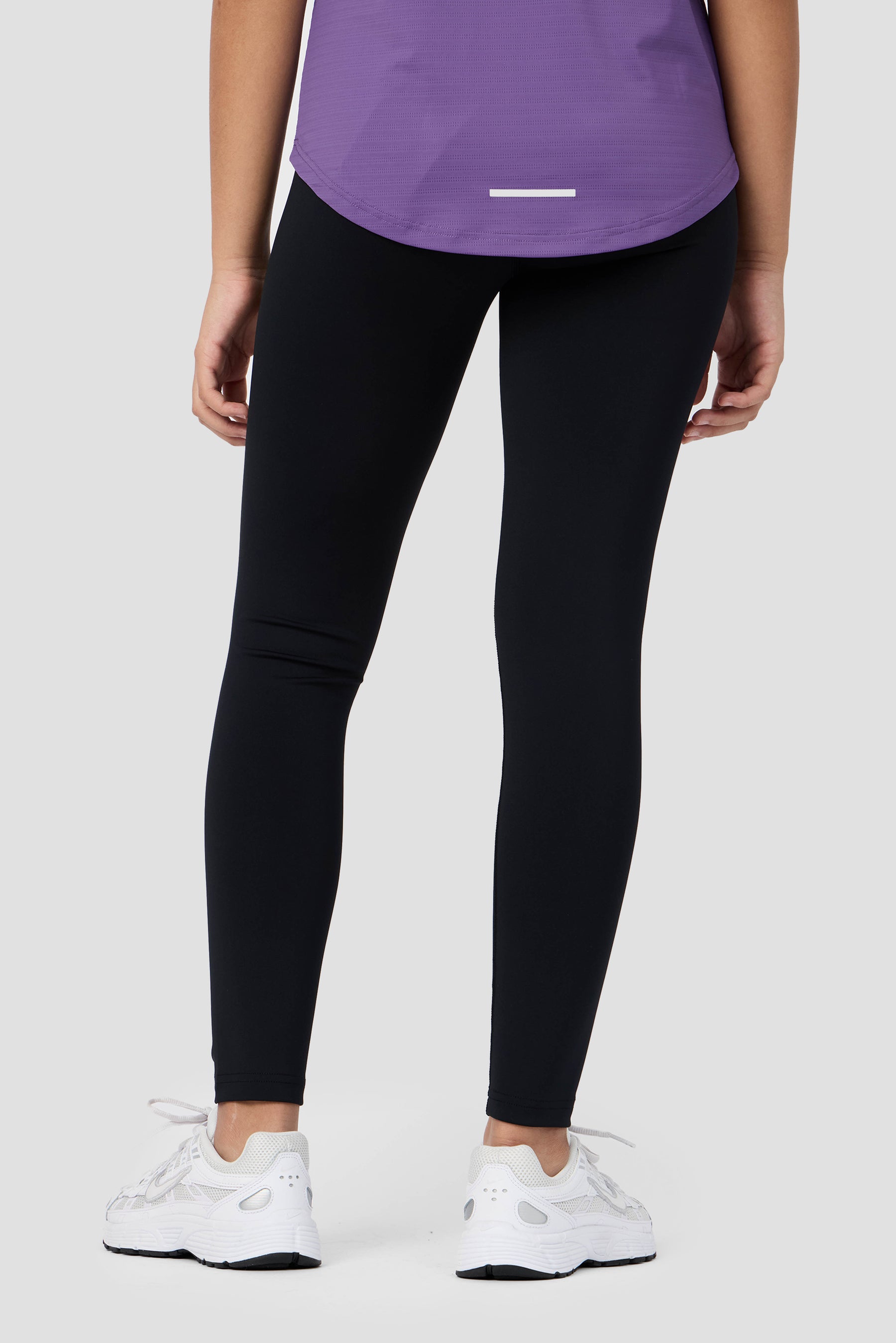 Girls Icon Full Length Legging - Black