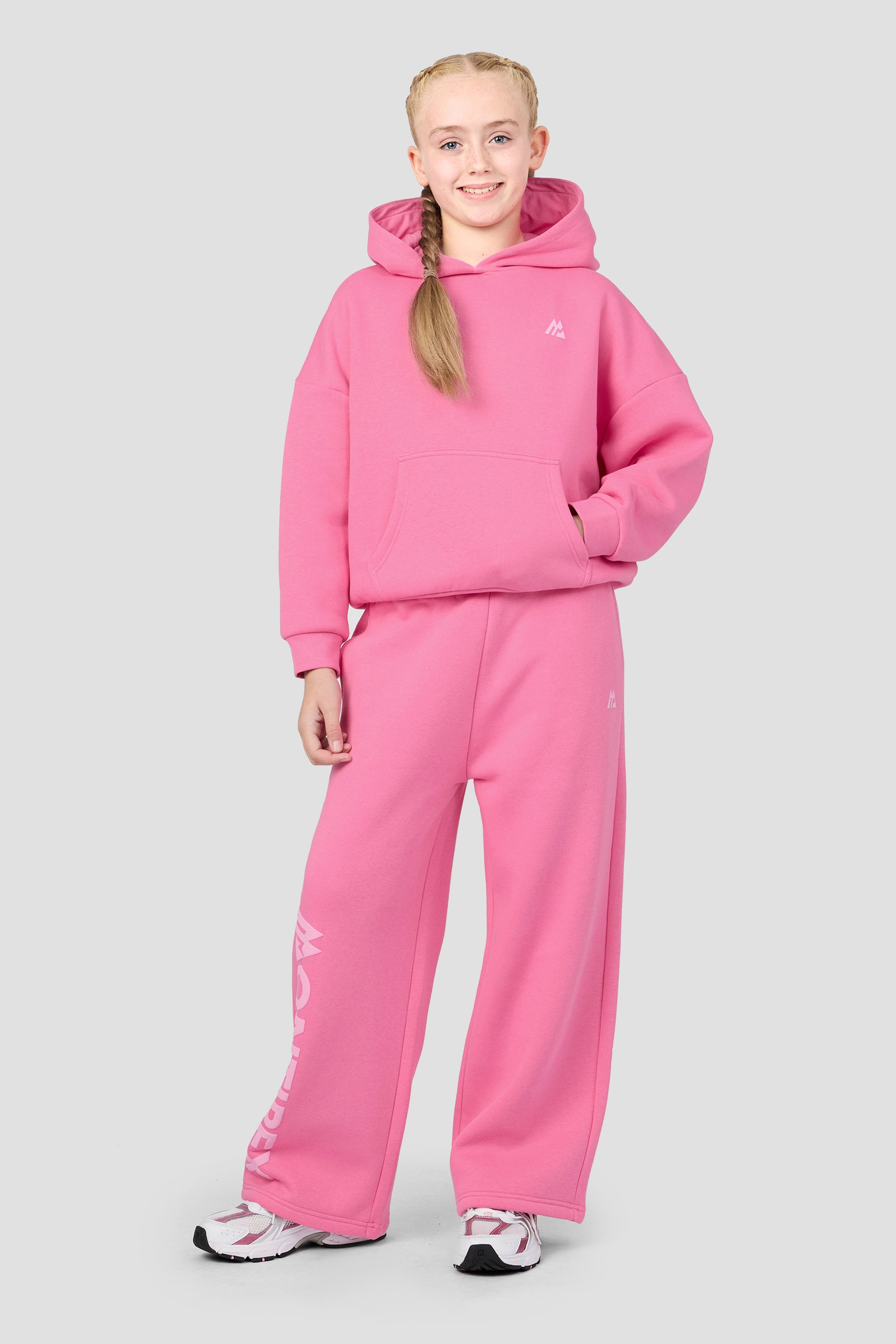 Girls Vibe Hood - Framboise