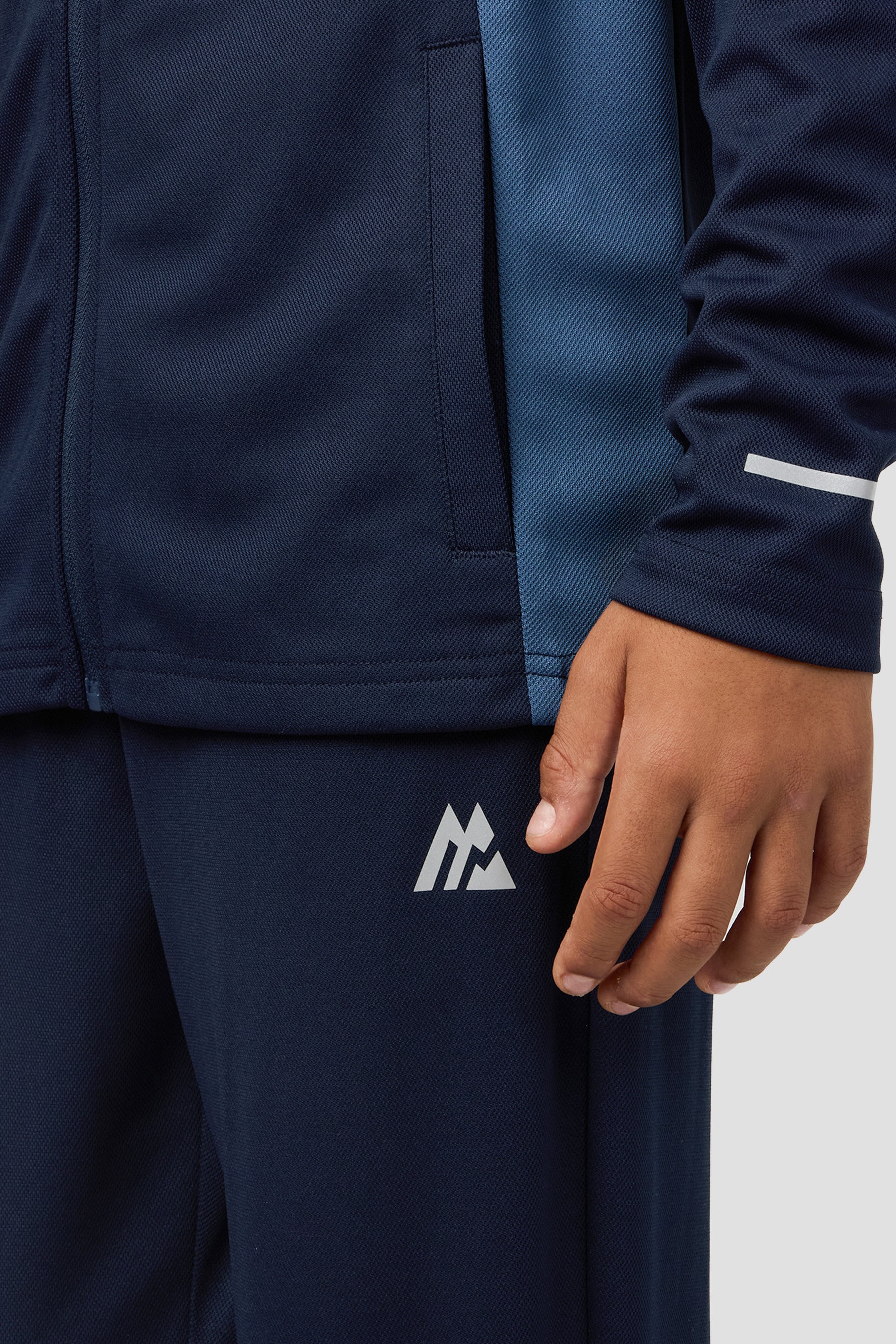 Boys Pace Tracksuit - Midnight Blue/Naval