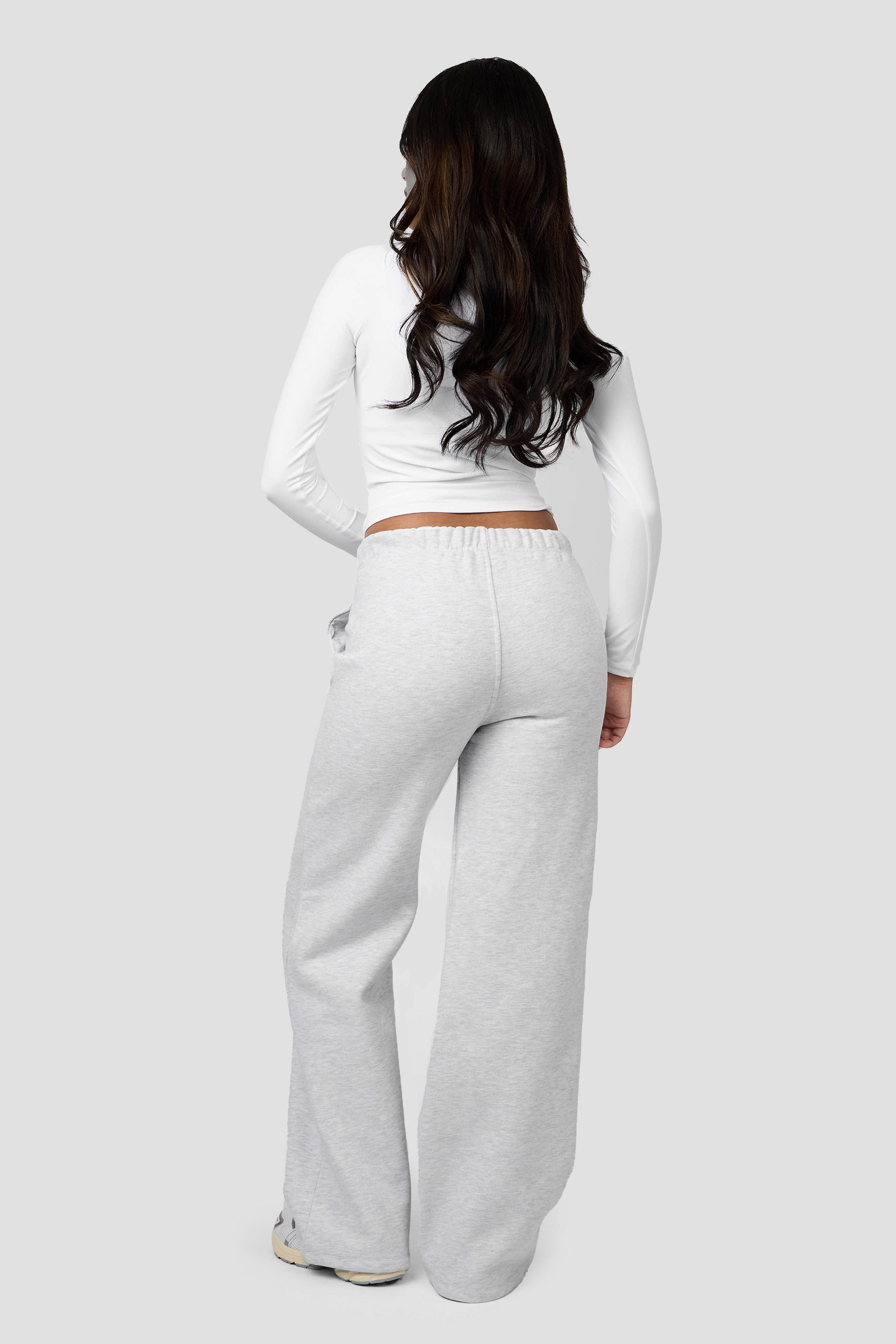 Form Wide Leg Jogger - Platinum Grey Marl 